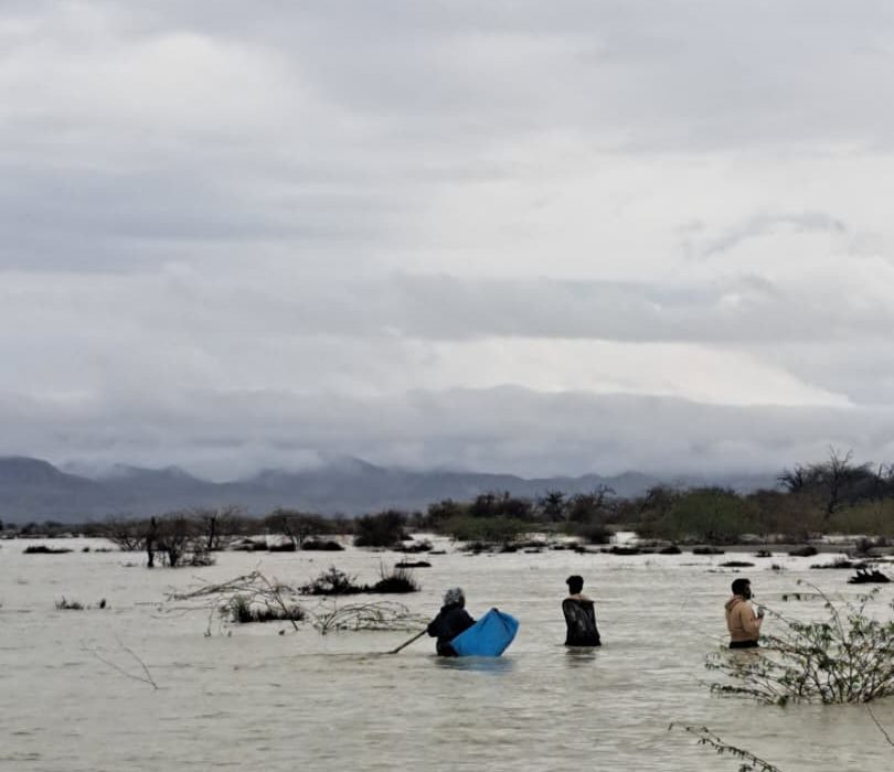 نخستین باران پاییزی در شهرستان سیریک