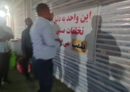 تخلف در بازار و برخورد در محل؛ ۲ واحد صنفی در سیریک پلمب شدند