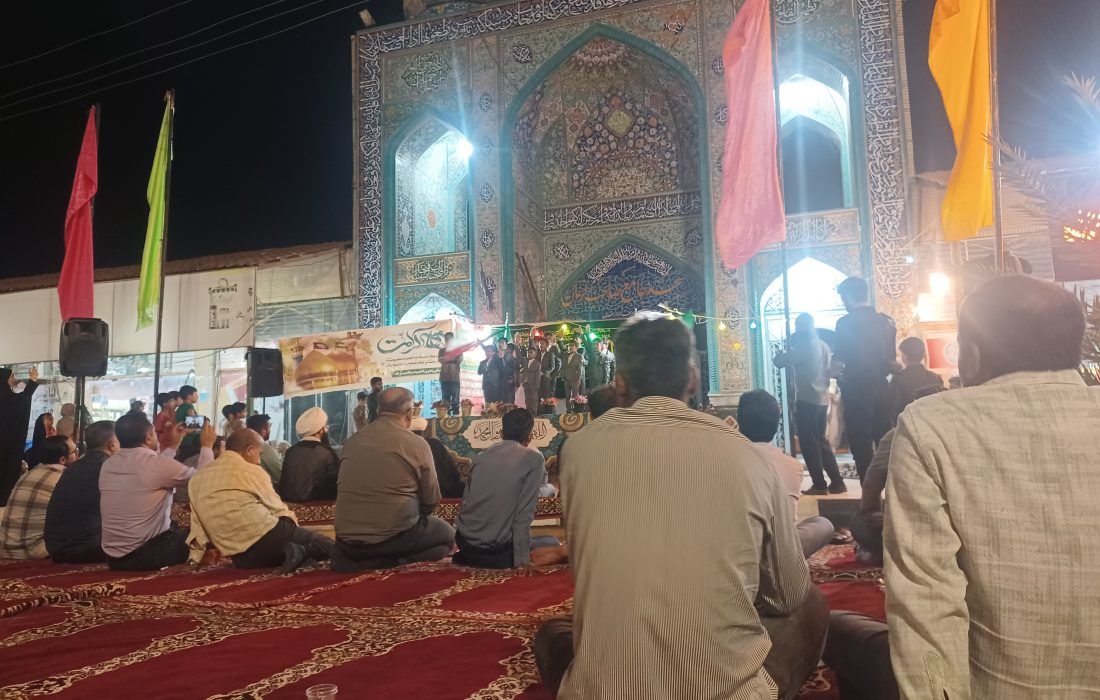 مراسم جشن میلاد با سعادت امام رضا علیه‌السلام در شهرستان سیریک برگزار  شد.