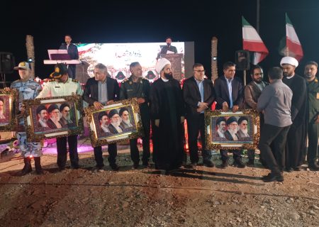  مراسم هشتمین یادواره شهدای شهرستان سیریک